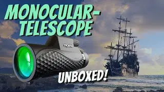 Monocular Telescope Unboxing: Zooming In on Nature! 🌿🔭