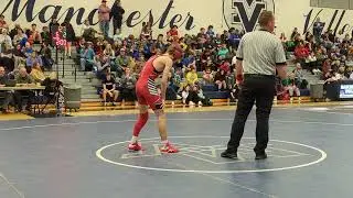 Jaxon Jones (6) vs Camden Hull (3)- Maryland 2A/1A West Region Quarterfinal