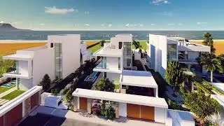 4 BEDROOM BEACHFRONT VILLAS FOR SALE IN PAPHOS, CYPRUS