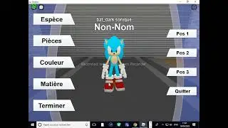 how to make negagen in sonic pluse roblox