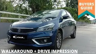 Maruti Suzuki Ciaz BS-6 (Top model) With New Spect | Walkaround + Drive Impression | The CAROLOGY