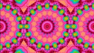 Blossom Symphony: Sweet Colors Kaleidoscope Pattern Art Show Inspired by Nature's Beauty ASMR Visual