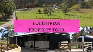 EQUESTRIAN PROPERTY TOUR - STABLES, TACK ROOM & MORE!