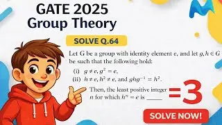 Gate 2025-Question | Group Theory | PYQs