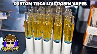 HOW TO MAKE CUSTOM THCA LIVE ROSIN VAPES 