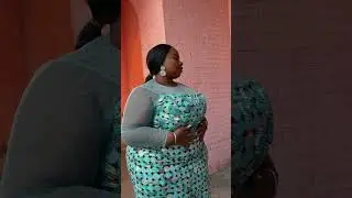Plus-size Fashion Model in Ankara Style #plussizeedition #plussizefashion