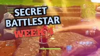 HIDDEN BATTLESTAR! NOT LISTED IN CHALLENGES | FORTNITE: BATTLE ROYALE