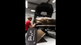 Wrapping the Audi S5 with PWF Matt Bond Gold