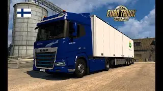 ETS2 Introducing DAF XF Electric truck in Finland.