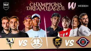 ⚽️ROMA vs GF & PIRLASV vs THE GEMELS (PARTITE MOZZAFIATO!) ⚽️CHAMPIONS DREAM LEAGUE⚽️ PT.1 ⚽️ WEBBOH