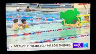 FOCP Requests Delay of Columbia Pool Demolition - KGW Coverage (January 13, 2025)