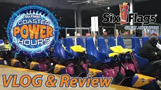 You NEED to go to COASTER POWER HOURS at Six Flags Great Adventure | VLOG & Review | April 2021