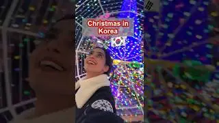New Year celebrations in Korea🎄 #christmas #Korea 🇰🇷