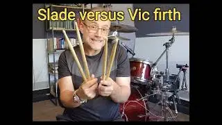 Comparativo Slade 5A versus Vic Firth 5a