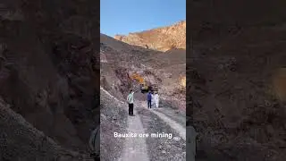 Bauxite ore mining