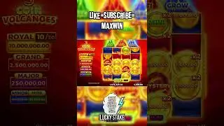 Стример поймал поляну в Coin Volcano⁉️ (1 часть) #slots #maxwin #заносынедели #слоты #занос #казино