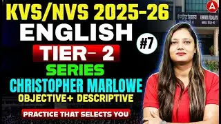 KVS/NVS Mains English Classes | KVS NVS English Practice Set | KVS NVS English PYQ's By Deepti Mam