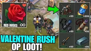 I BOUGHT THE MOST OP LOOT IN VALENTINE RUSH EVENT WITH INFINITE ROSES! - Last Day on Earth: Survival