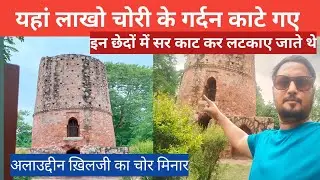 chor minar delhi ! चोर मिनार ! Historical Place in Delhi ! चोर भी कांपते थे चोरी करने से l