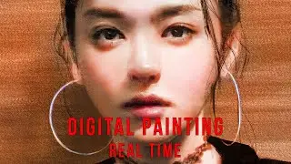 Real Time - Digital Painting - Toko Suzuki