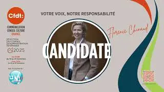 Votre voix, notre responsabilit&eacute; avec Florence Chinaud &ndash; &Eacute;lection CA Orange, du 18 au 20 nov. 2025