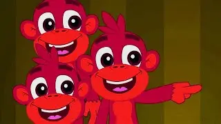 Five Little Monkeys Mashup Remix 🐒 | 1 Minute Loop | ChuChu TV Style Kids Nursery Rhymes