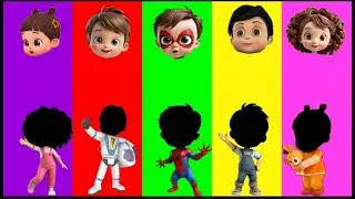👀Wrong Eyes Challenge👥️ Where are the heads in the story children's song DAME TU COSITA💃Funny Puzzle