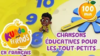 Chansons éducatives pour les tout-petits | 100 minutes de plaisir ininterrompu pour la maternelle