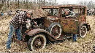Asmr Car Restoration! Full Restoration of a 1929 FORD from Total Disrepair to Looking New