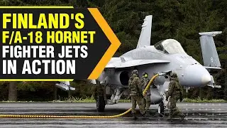 Finland closes highway for fighter jet drill for first time in decades amid NATO bid |WION Originals