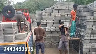 Interlock Bricks 🏠| loading | smooth finishing | Best quality 💯