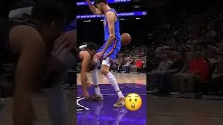 Devin Booker nutmeg assist🔥🔥 #devinbooker #assist #basketball #nba