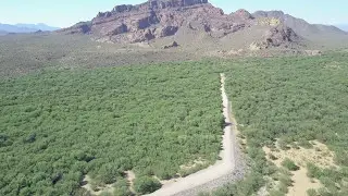 Granite Reef Dam & Red Mountain Mesa Mavic Pro 2.7K