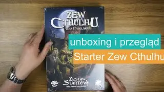 Unboxing i przegląd | Zestaw Startowy Zew Cthulhu RPG (Starter)