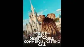 ✨ CASTING CALL Disney World Commercial! ✨