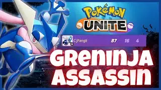 Greninja Assassination makes the opponent surrender quickly (0 Deaths) -  Pokemon Unite