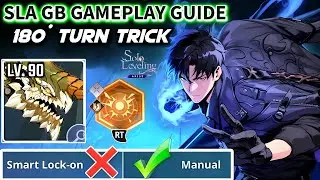 MOBILE/PC HOW TO DO 180° TURN IN GUILD BOSS TRICK AND BEST SETTINGS TO IMPROVE YOUR SLA GAMEPLAY