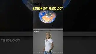 Astronomy vs Biology #shorts #space #astronomy #biology