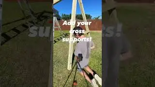 Building a Custom Swing Set: Easy DIY and Tips! #DIYPlayground #CustomSwingSet #Woodworking