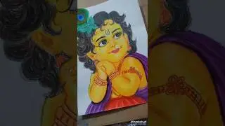 sab ko Radhe Radhe #krishna#krishnaDrawing#colorpanciDrawingkrishna#colorfullkrishna#youtubeshorts