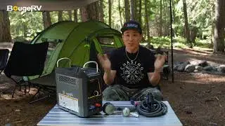 Enhance Your Camping Experience with the BougeRV Portable Propane Water Heater