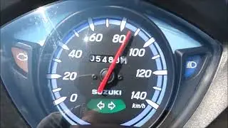 Suzuki Address 110 accelerazione 0 - 105 km/h