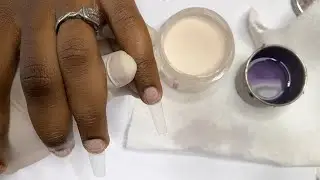 Acrylic Line work for beginners | Nails Art | Nail Tutorial |