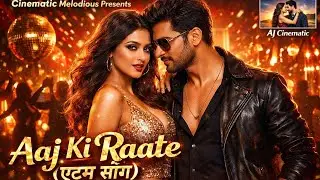 Aaj Ki Raate | DJ Item Song | New Bollywood Style Song 2026 | Aj Cinematic Melodious |  Ajay Valvi