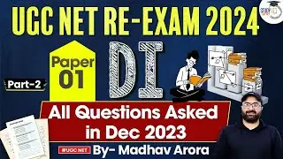 UGC NET 2024 | UGC NET Paper 1 | DI | Data Interpretation | PYQs Discussion&nbsp;|&nbsp;Madhav&nbsp;Arora