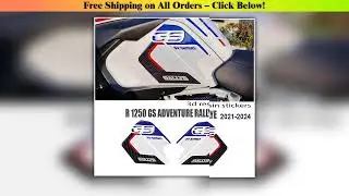 For BMW R1250GS R 1250 GS Adventure 2021 2022 2023 Motorcycle Accessories 3D Resin Sticker Tank
