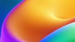 Soft Abstract Gradient Background | Purple Orange Blue Aesthetic Calm Visual