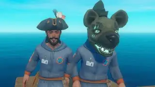 Having a Spooky Build Battle(Ep1 Raft Build Battle)
