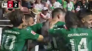 Tom&aacute;&scaron; Čvančara debut GOAL for M&ouml;nchengladbach