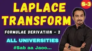 LAPLACE TRANSFORM | S-3 | ENGINEERING MATHS | ENGINEERING SECOND YEAR | SAURABH DAHIVADKAR